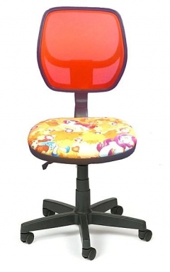 Детское компьютерное кресло Libao LB-C05 Сетка оранжевая / Пони