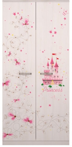 Шкаф двухдверный Ижмебель Принцесса 1