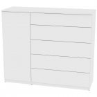 Комод Аларти КалистоK381147х1352х468PUSHtoOPENБелый