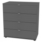 Комод Аларти АлисаK1856х801х459сторцевойручкойГрафит