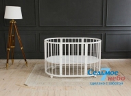 Кровать-трансформер 6-в-1 Седьмое Небо Merry Happy 01 Белая