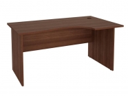 Стол эргономичный правый Витра Альфа 62.21 орех Пегас