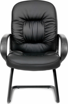 Кресло для посетителя Chairman Chairman 416V Черное Эко