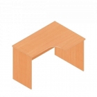 Стол компьютерный угловой Альтерна Р.РС-12 правый бук Бавария