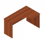 Стол компьютерный угловой Альтерна Р.РС-14 правый орех Аликанте