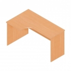 Стол компьютерный угловой Альтерна Р.РС-14 левый бук Бавария