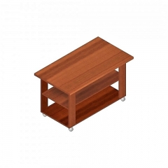 Стол журнальный Альтерна Р.СЖ орех Аликанте