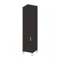 Стеллаж с дверью ДСП Skyland В431.2 R Венге магия