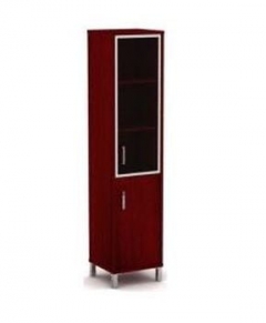 Стеллаж стекло в раме Skyland В431.4 L Венге магия