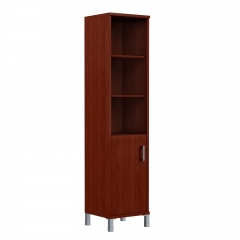 Стеллаж стекло в раме Skyland В431.4 R Бургунди