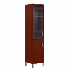 Стеллаж стекло тонированное Skyland В431.5 R Бургунди