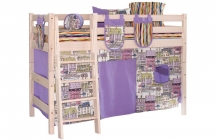 Шторы Мебельград на полувысокую кровать Соня литл китти/кентура бордо