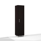 Стеллаж с дверью ДСП с замком Skyland В431.7 Z/R Венге магия