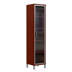 Стеллаж стекло в раме Skyland В431.8 R Бургунди