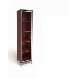 Стеллаж стекло в раме Skyland В431.8 R Венге магия