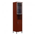 Стеллаж стекло в раме Skyland В431.9 L Бургунди