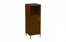 Стеллаж стекло в раме Skyland В421.4 L Орех Даллас