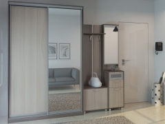 Прихожая WEST Rinner Комлпект 5_Ясень шимо темн/ясень шимо св