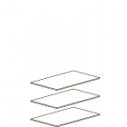 Полка к модулю 614 Инна Яна М 614 Денвер темный
