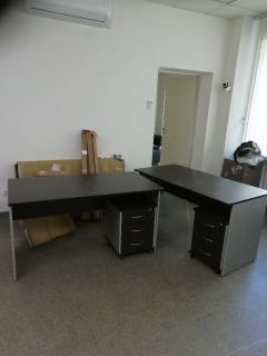 Стол письменный Skyland СП-3 Венге/металлик