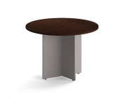 Стол круглый Skyland ПРГ-1 Венге/металлик