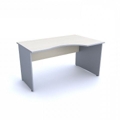 Стол письменный правый Skyland СА-1 Пр Клен/металлик