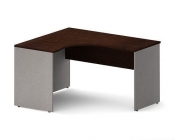 Стол письменный левый Skyland СА-3 Л Венге/металлик