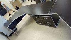 Рабочая станция левая POINTEX SWF27415201 Темный дуб