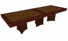 Стол переговоров POINTEX BRK8370001 Орех