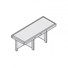 Стол письменный POINTEX DVS2310003 Темный орех