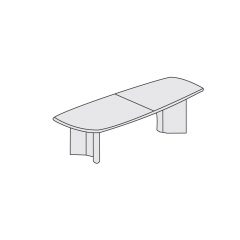 Стол переговоров POINTEX DVS2370003 Темный орех