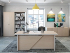 Стол письменный 220 POINTEX ZOM27510302 Дуб шамони светлый