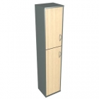 Шкаф Skyland СУ-1.8 Л/Пр Клен/металлик