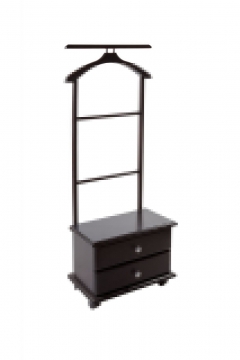 Вешалка костюмная с ящиками на колесах Мебелик В 23Н Венге