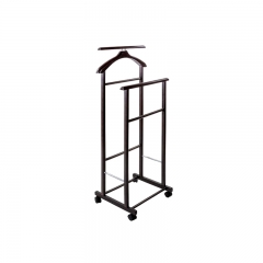 Вешалка костюмная на колесах Мебелик В 22Н Венге