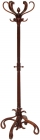 Вешалка напольная Мебелик В 4Н Тёмно-коричневый