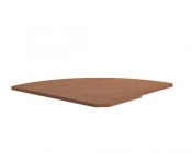 Полка заверщающая для угловой стойки Skyland PC-5.2 R Металлик