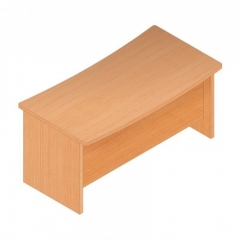 Стол руководителя Альтерна С.С-17 Бук светлый