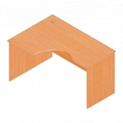 Стол компьютерный угловой Альтерна Р.СКУ-14 левый бук Бавария