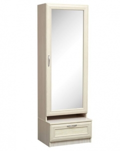 Шкаф-пенал Марибель Ивушка-7 с зеркалом