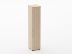 Шкаф высокий закрытый Персона Грата Glassy 6.19.13Пр Туя