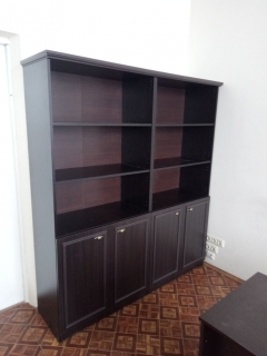 Стеллаж высокий 2-х секционный Skyland RHC 180 Венге