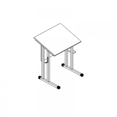 Стол ученический Альтерна для черчения АЛц.СКНЧ