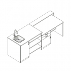 Стол демонстрационный Альтерна АЛц.СДД-Р