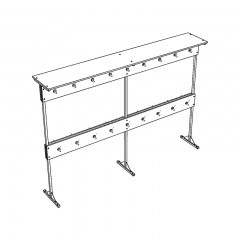 Вешалка напольная Альтерна двухсторонняя АЛц.ВДМ-36