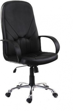 Кресло OLSS Менеджер ULTRA хром Черный