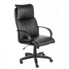 Кресло OLSS Надир ULTRA кож.зам. Черный
