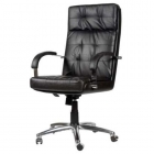 Кресло руководителя OLSS Президент хром Черный