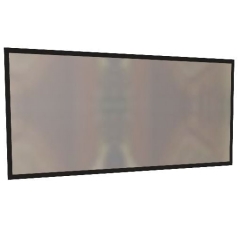 Зеркало навесное Глазовская МФ 24 Комфорт Венге прихожая