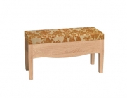 Пуф Глазовская МФ ADELE 50 Дуб Сонома/Venzel Amber спальня